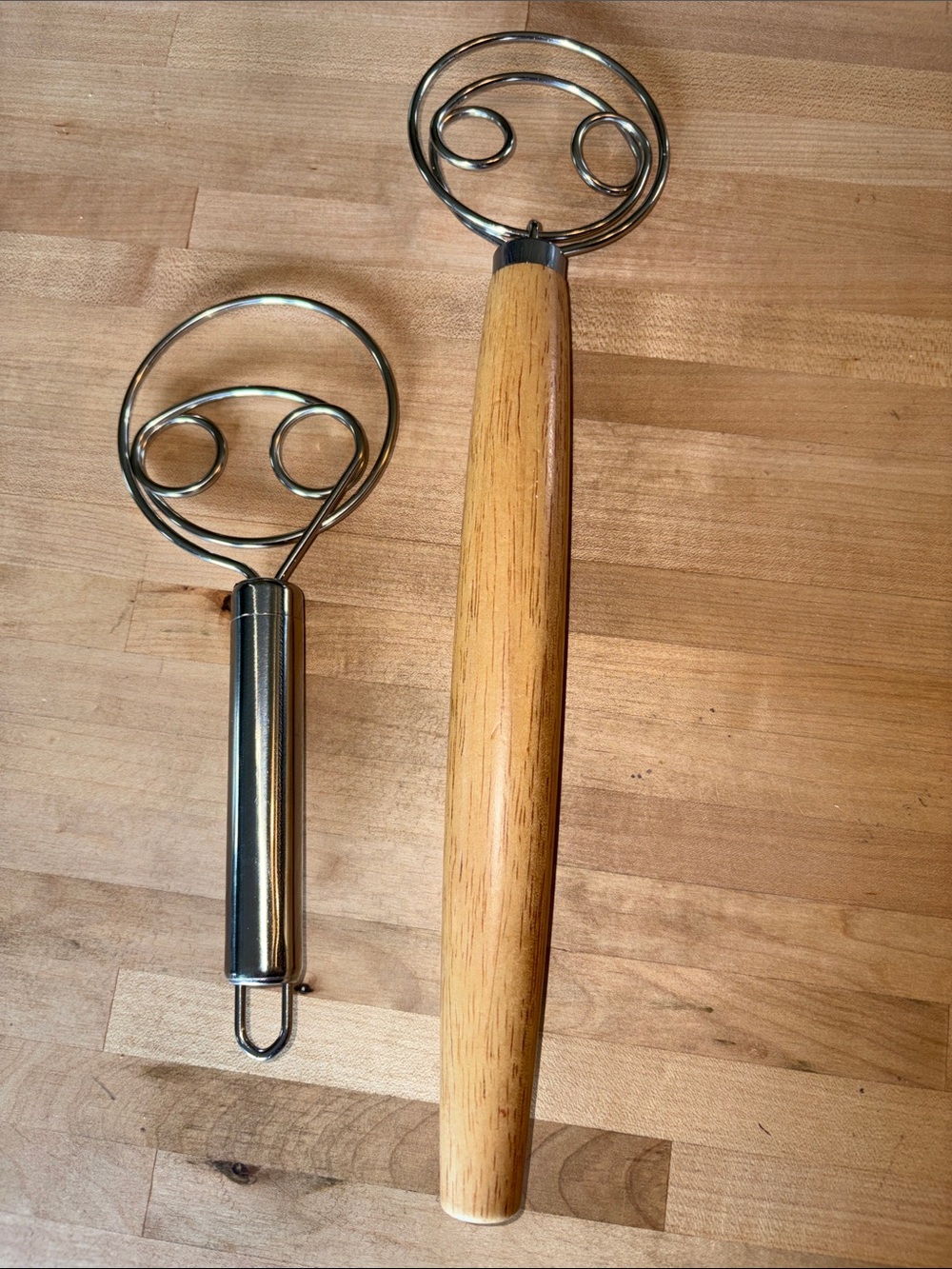 Dough whisks
